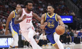 波杰姆斯基26分谢泼德空砍30分 勇士加时险胜火箭