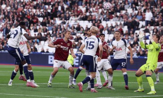 热刺3-0西汉姆联 排名升至第二