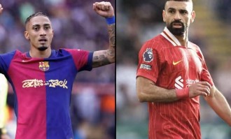 2024-25赛季仅有2人传射20+ 都是左脚球员 但均留有遗憾